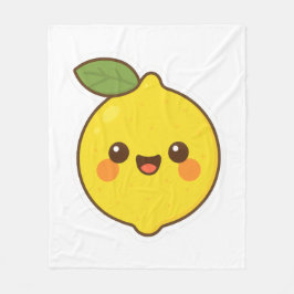 Cobertor De Velo Cute Kawaii Lemon