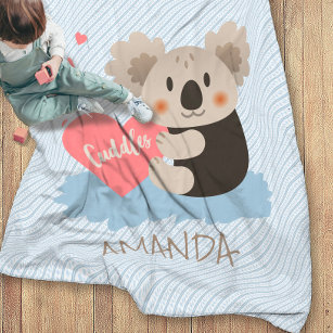 Cobertor De Velo Cute Koala Cudles ID386