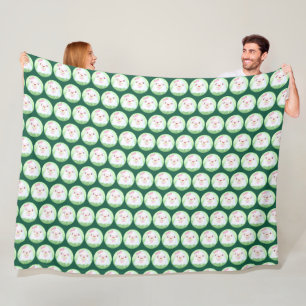 Cobertor De Velo Cute Matcha Latte Fantasma