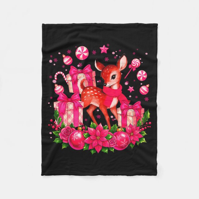 Cobertor De Velo Cute Nk Rena Pajamas Pjs Natal X (Frente)