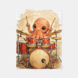 Cobertor De Velo Cute Octopus Drum Blanket – Kawaii Animal