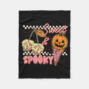 Cobertor De Velo Cute Verão Halloween Engraçado Sorvete Cereja Doce