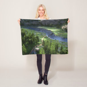 Cobertor De Velo Cwm Solitude Fleece Blanket