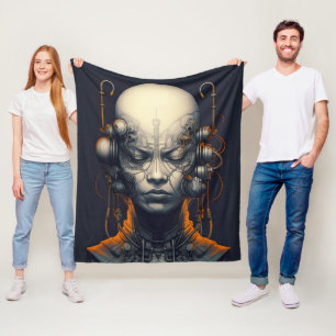 Cobertor De Velo Cyborg Girl Dreamer Teen