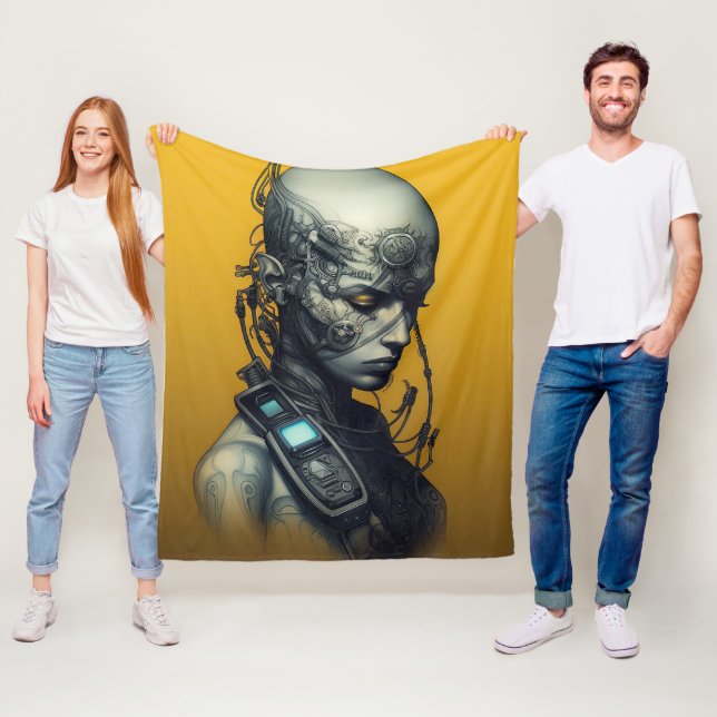 Cobertor De Velo Cyborg Girl Legal Teen (In Situ)