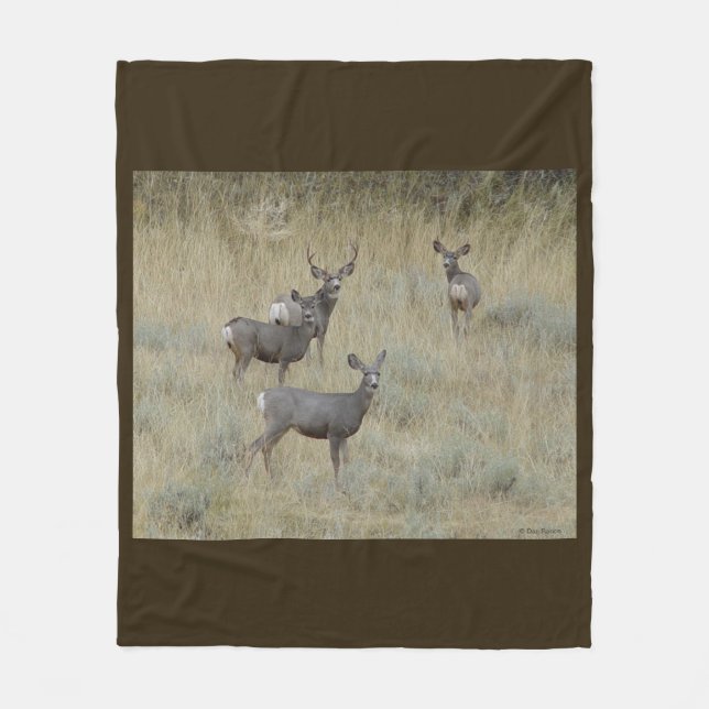 Cobertor De Velo D18 Mule Deer (Frente)