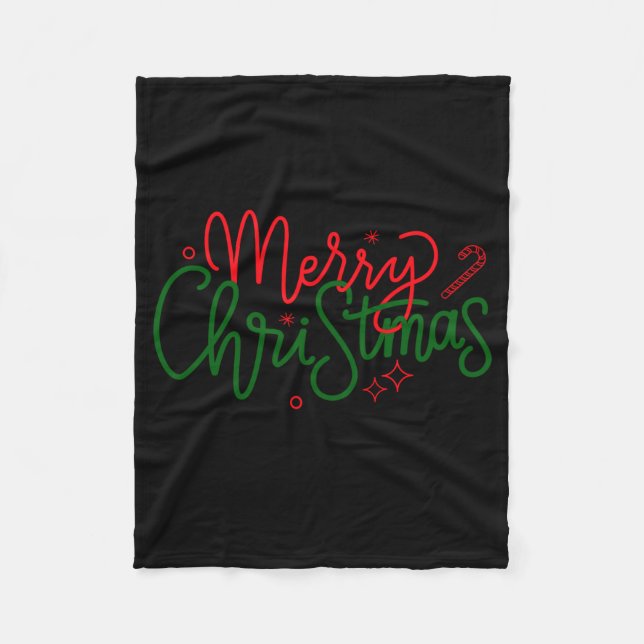 Cobertor De Velo D Family Christmas Family Name  (Frente)