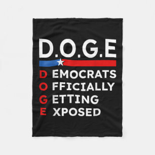 Cobertor De Velo D.o.g.e Doge Departamento De Eficiência Governamen
