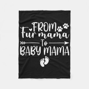 Cobertor De Velo Da Pele Mamãe Ao Bebê, Gato De Gato De Gravidez