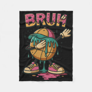 Cobertor De Velo Dabbing Sketll Drip Bruh Sketll Drip Sorvete Ck 