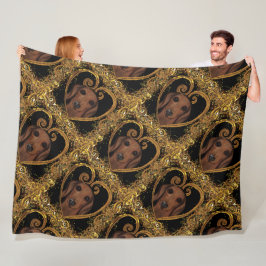 COBERTOR DE VELO DACHSHUND