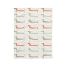 Dachshund Cozy Throw