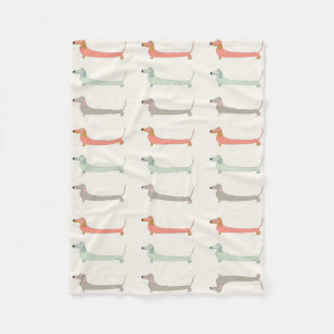 Cobertor De Velo Dachshund Cozy Throw