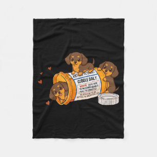 Cobertor De Velo Dachshund Engraçado Weenie Antidepressivo Zoo Mãe