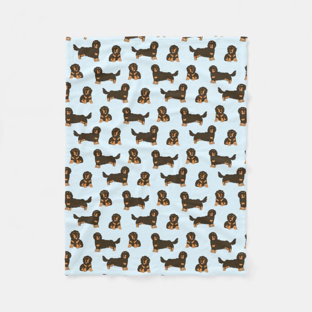 Cobertor De Velo Dachshund Fleece Blanket (Frente)