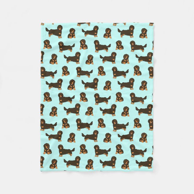 Cobertor De Velo Dachshund Fleece Blanket (Frente)