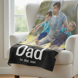 Cobertor De Velo Dad Established Photo