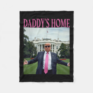 Cobertor De Velo Daddam Home Trump Shirt Para Homens Mulheres Crian