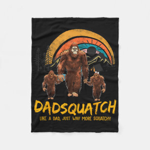 Cobertor De Velo Dadsquatch Como Um Pai Muito Mais Escamuflado