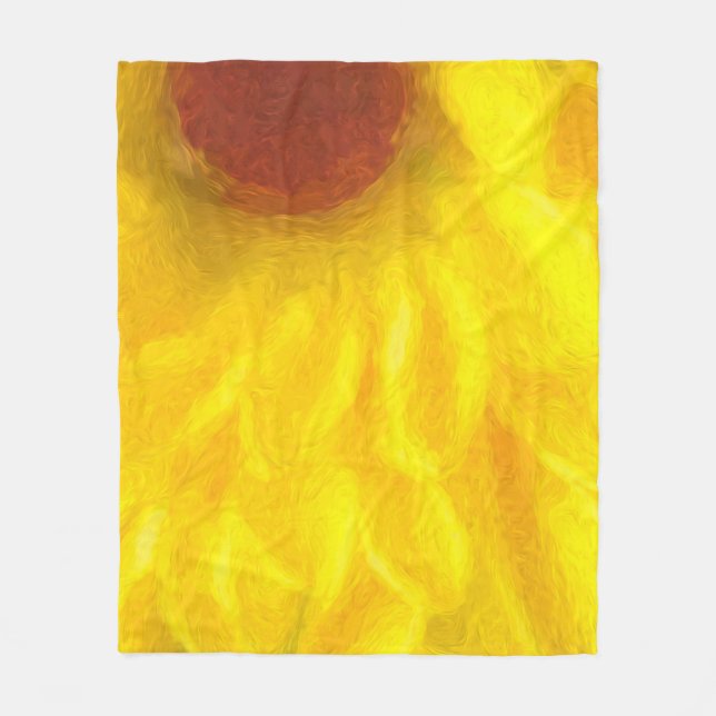 Cobertor De Velo Daisy Fleece Blanket (Frente)