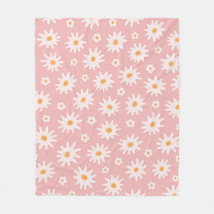 Cobertor De Velo Daisy floresce um padrão perfeito. Plano de fundo