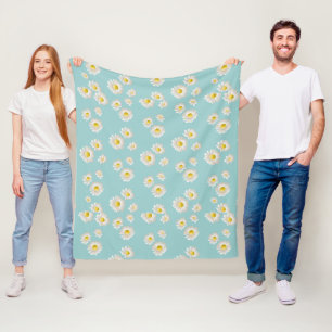 Cobertor De Velo Daisy Flower