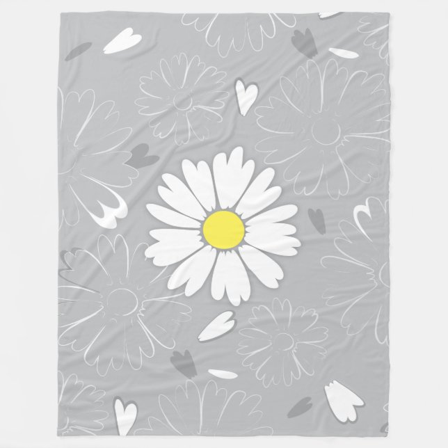 Cobertor De Velo Daisy Flower de Eilin (Frente)