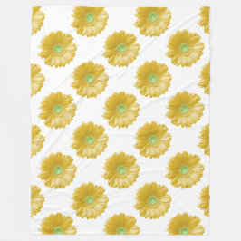 Cobertor De Velo Daisy gerbera amarela