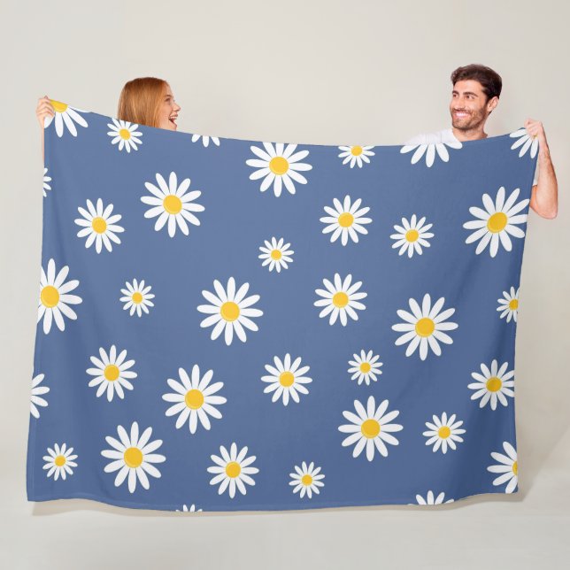 Cobertor De Velo Daisy Meadows Blue (In Situ)