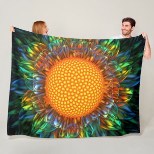 Cobertor De Velo Daisy Sunburst