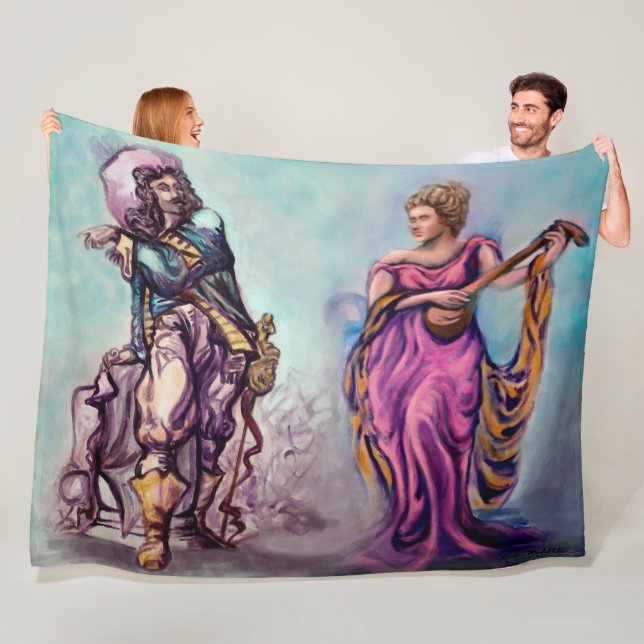 Cobertor De Velo Dalliance Fleece Blanket (In Situ)
