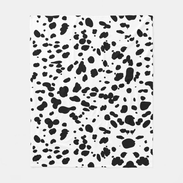 Cobertor De Velo Dalmatian Print Blanket (Frente)