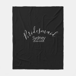 Cobertor De Velo Damas de honra despedida de solteira adicionar nom