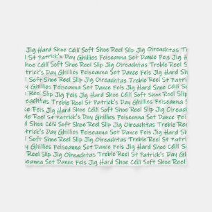 Cobertor De Velo Dança irlandesa