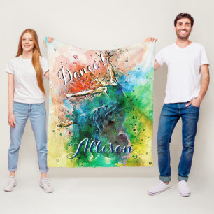 Cobertor De Velo Dançarino personalizado 