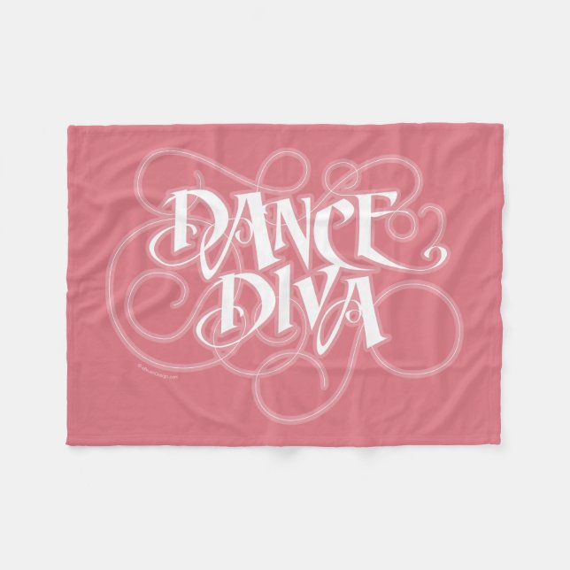 Cobertor De Velo Dance Diva (Frente (Horizontal))