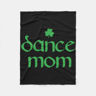 Cobertor De Velo Dance Mãe Irlandesa Shamrock Dançando Mulheres 1
