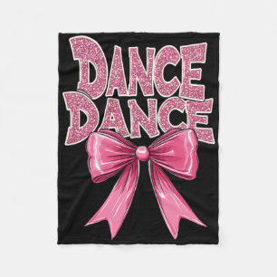 Cobertor De Velo Dance Pink Dancing Arco Cuz Balé Considerando Cl G