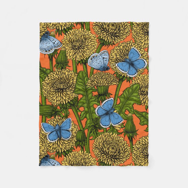 Cobertor De Velo Dandelion medow (Frente)