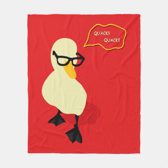 Cobertor De Velo Dapper Duck (Frente)