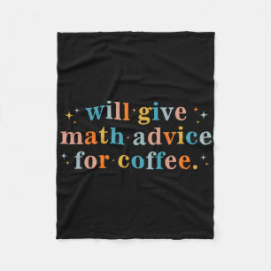 Cobertor De Velo Dará conselhos de matemática por café Matemática d
