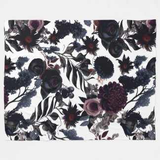 Cobertor De Velo "Dark Romance Wildflower