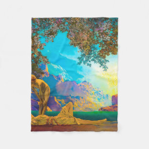 Cobertor De Velo Daybreak Maxfield Parrish