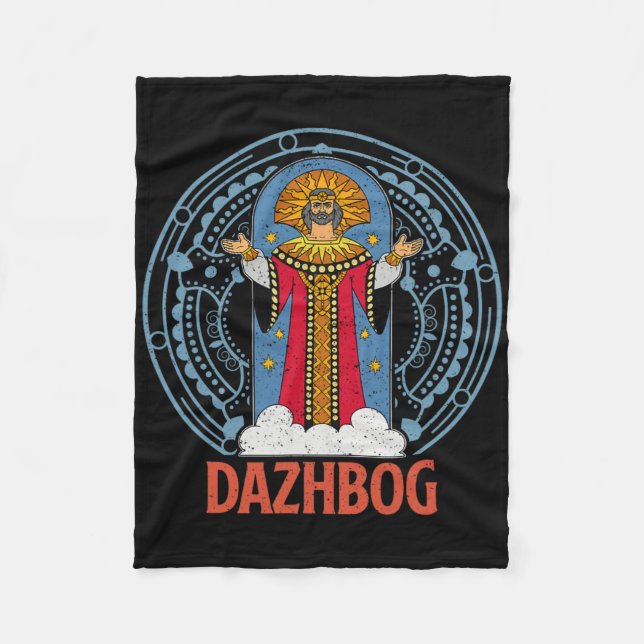 Cobertor De Velo Dazhbog Ancient Mythological Slavic Paganism Russi (Frente)