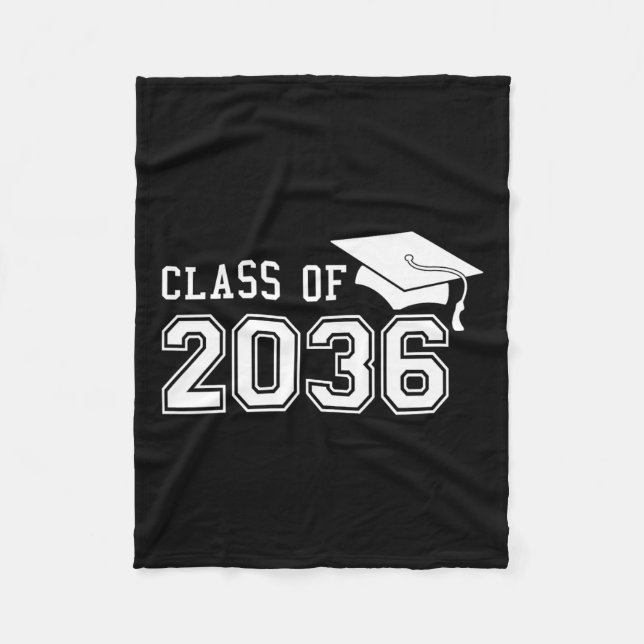 Cobertor De Velo De 2036 Cresceu Comigo No Primeiro Dia De Graduaçã (Frente)