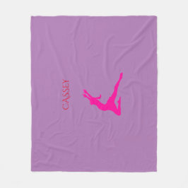 cobertor de velo de dança.