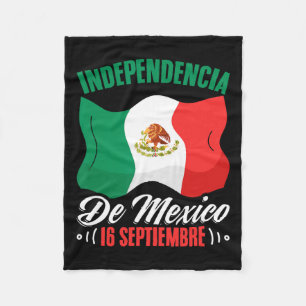 Cobertor De Velo De Mexico 16 Septiembre Independência Mexicana