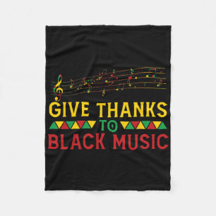 Cobertor De Velo Dê Obrigados A Black Music - História Mês J