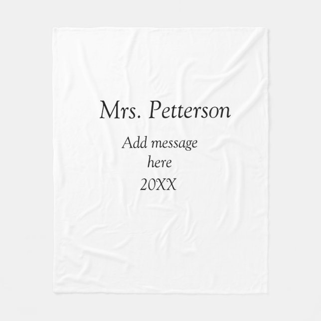 Cobertor De Velo De volta à apreciação dos professores da escola, a (Frente)