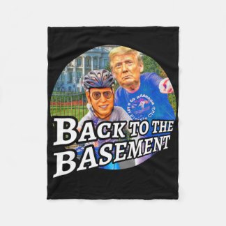Cobertor De Velo De Volta Ao Porão Biden Trump Bicicleta Patriota R